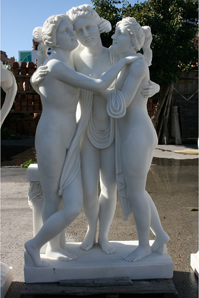tres gracias esculturas marmol