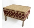 Al-Andalus style hand woven rattan coffee table 
