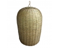 Al-Andalus style hand woven rattan ceiling lamp