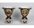 Pair of French style porcelain centerpiece bowls