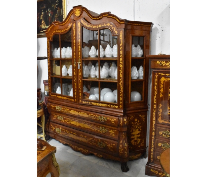 Louis xvi 3-drawer cupboard with...
