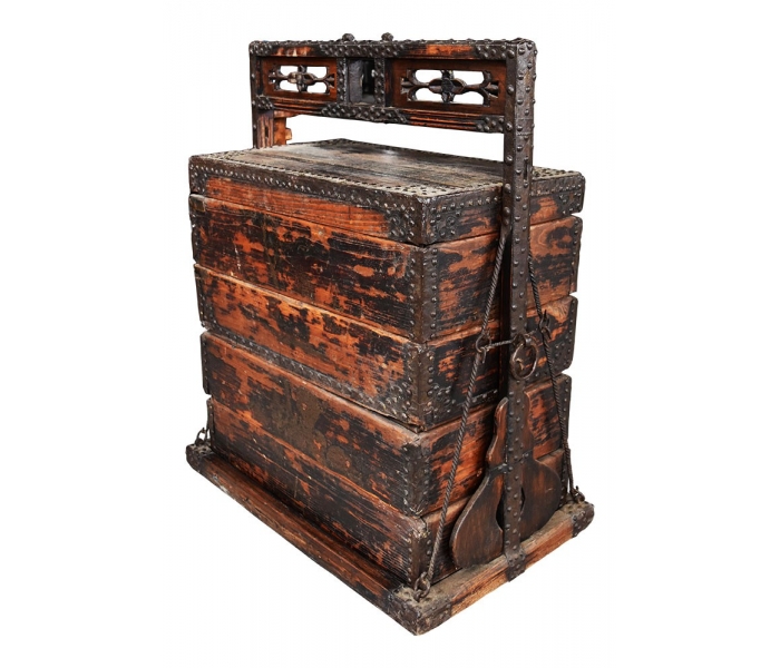 CAJA DE ESCRIBANO CHINA DE MADERA