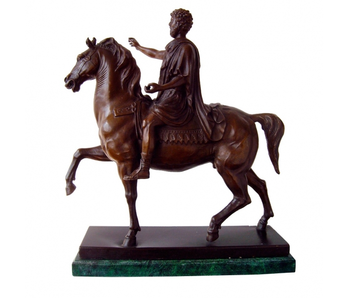Bronze classic horse figure statue...