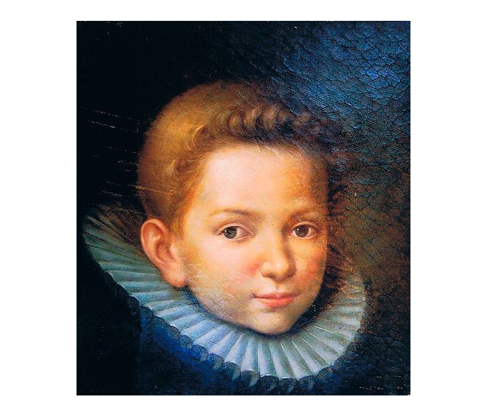 Boy portrait oil painting