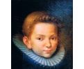 Boy portrait oil painting
