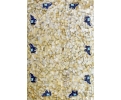 Tablero de mesa rectangular con incrustaciones de lapis lazuli y turquesas en mosaico de madre perla