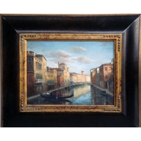 Venetian oil on canvas...