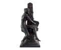 Bronze Romantic woman figure statue