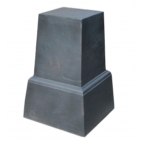 Cast iron plinth base