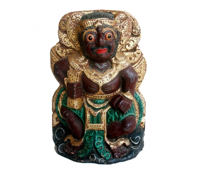 ESCULTURA ORIENTAL REALIZADA EN MADERA