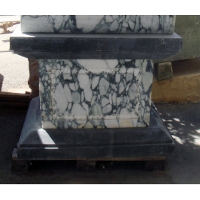Belgian and breccia marble...