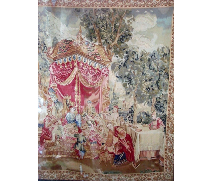 Aubusson classic needlepoint tapestry...