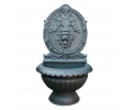 Cast iron wall fountain with lion head mascaron