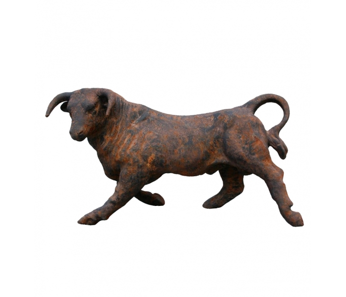Toro de hierro de fundición