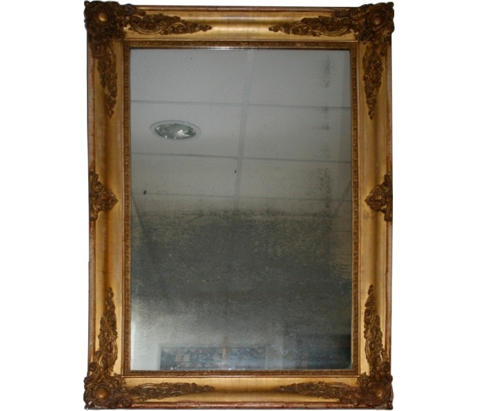 Mirror with gilt frame 