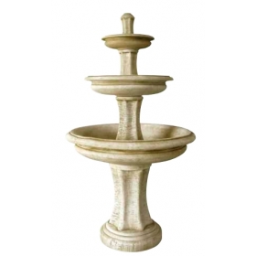 Faux marble two tier garden...
