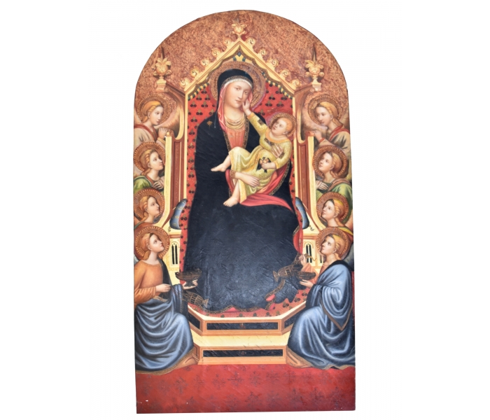 Ecclesiastical Virgin and Child icon...