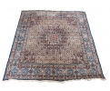 Persian blue wool carpet
