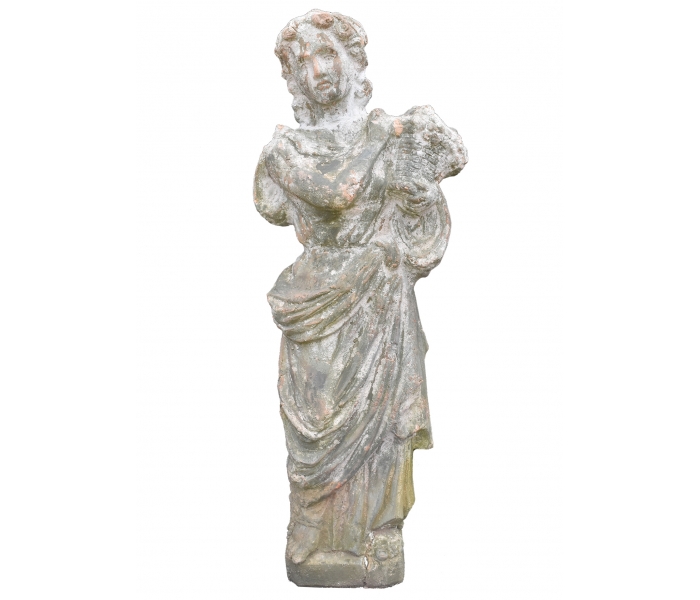 Escultura Mujer de terracota
