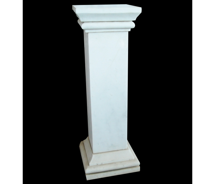 Classical Carrara white marble...