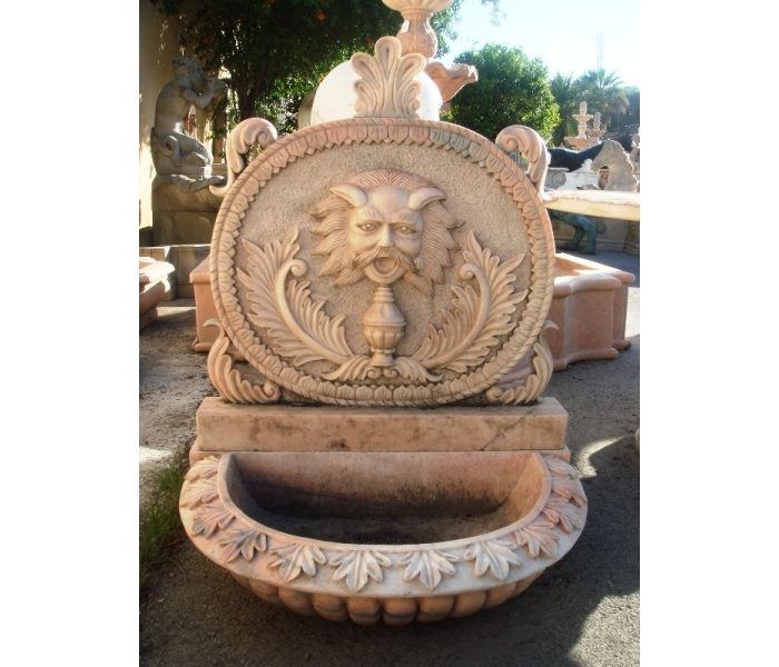 Rosetta light pink marble 1-tier wall...
