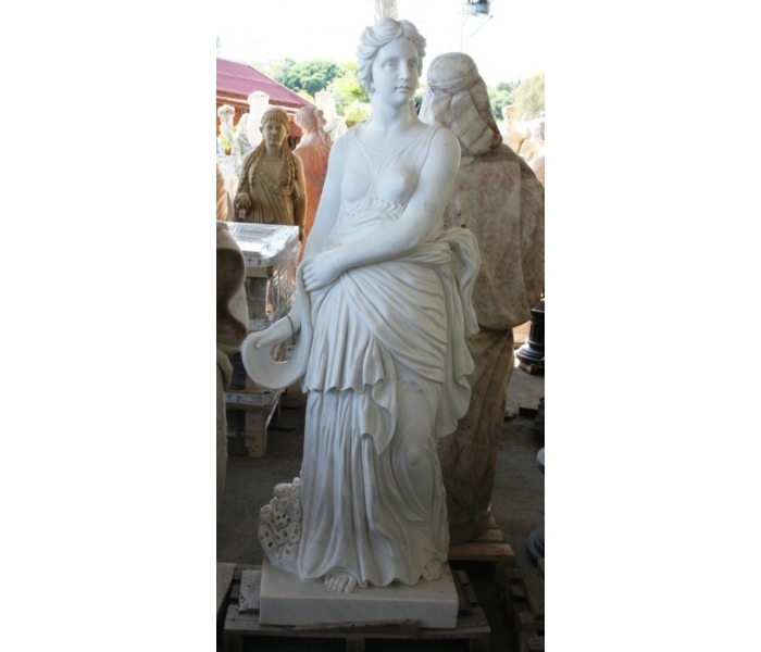 Carrara white marble classic woman...