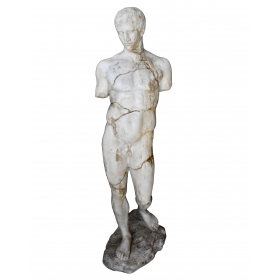 Escultura de Apolo realizada en resina