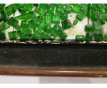 PANEL FLORAL DE CRISTAL 