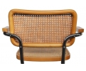 Seis sillas de acero y rejilla, modelo "Cesca" de Marcel Breuer
