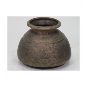 Large persian metal urn...