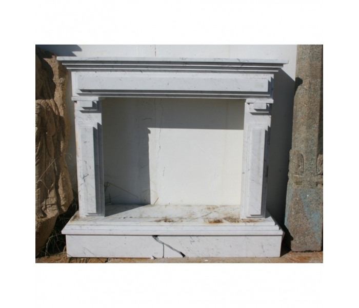 Chimenea mármol