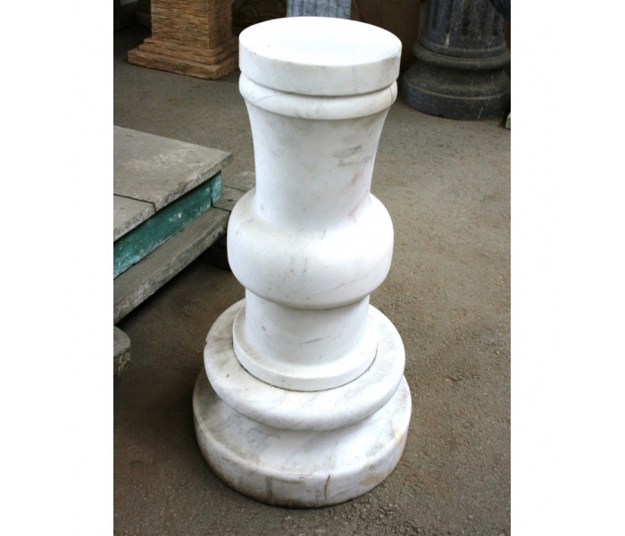 Belgium black marble pedestal base