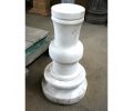 Belgium black marble pedestal base
