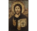 Saint icon on wood painting