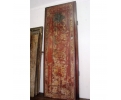 Antique Chinese wooden shop welcome panel 