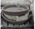 Assorted granite and sandstone millstones