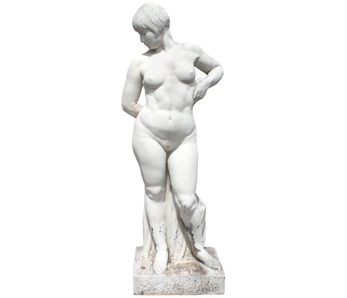 1980s romantic style statue in white...