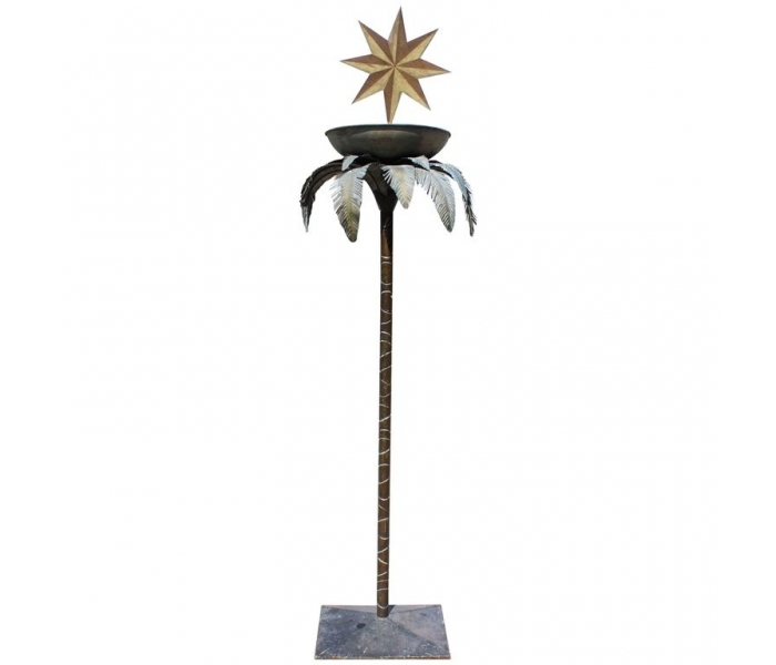 1980s stars iron standing lamp