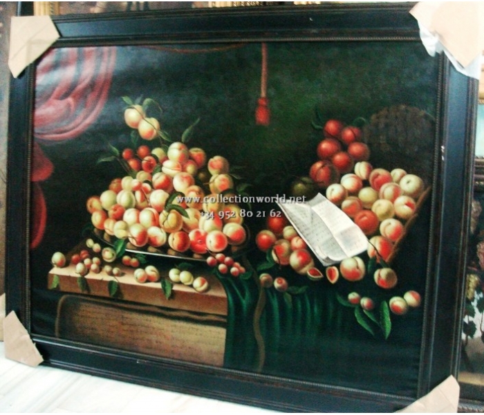 Large fruits still-life oil on canvas...