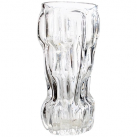 1970s glass vase