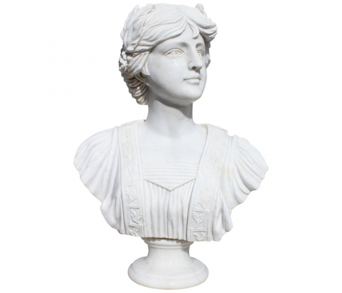 Busto clásico femenino realizado en...