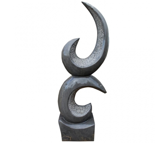 Escultura moderna abstracta