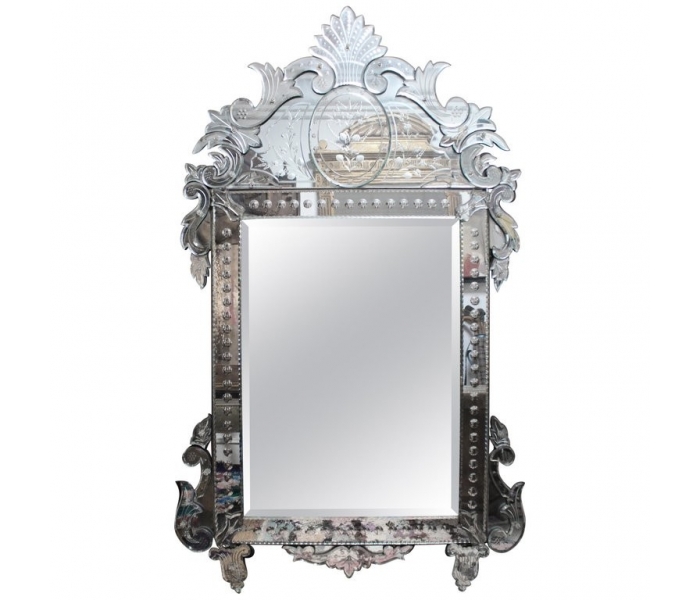 1900s handcrafted Venetian mirror...
