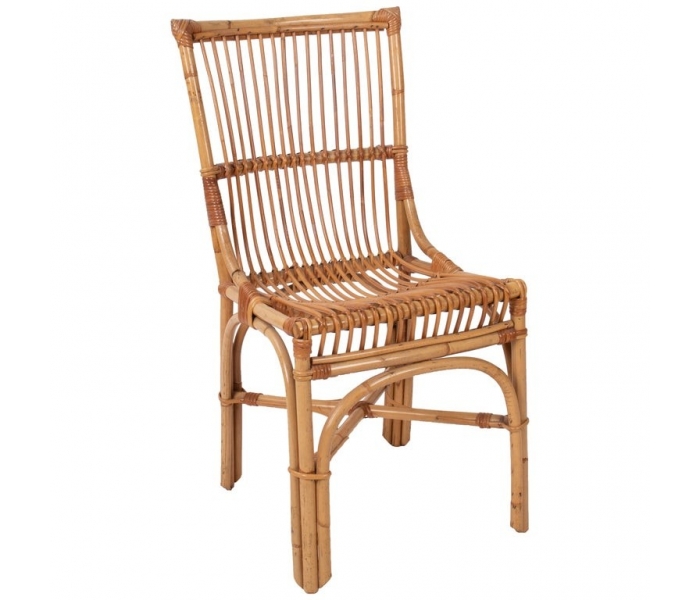 1970s Spanish bamboo chair 