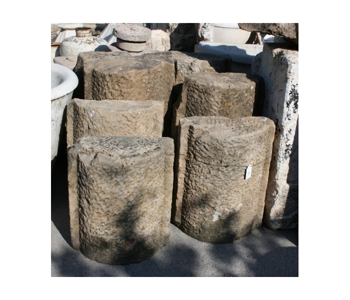 Sandstone pilaster column shaft...