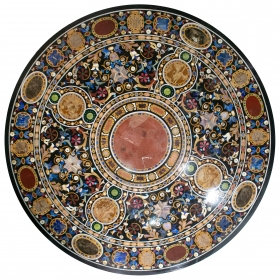 Round marble table top...