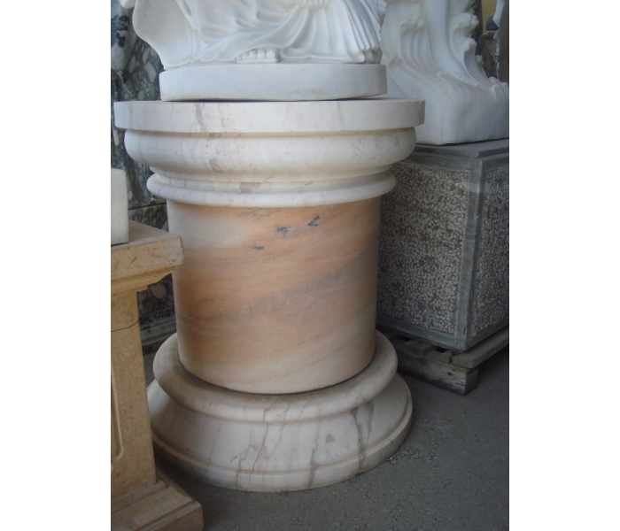 Carrara white and rosetta marble...