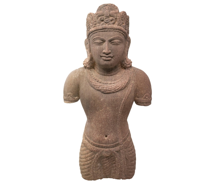 Torso indio Khajuraho de piedra...