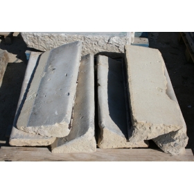 Antique stone stair steps 