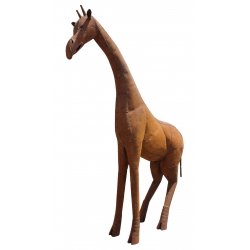 Escultura de jirafa de...